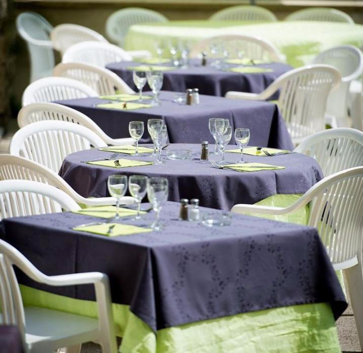Terraced restaurant Rodez